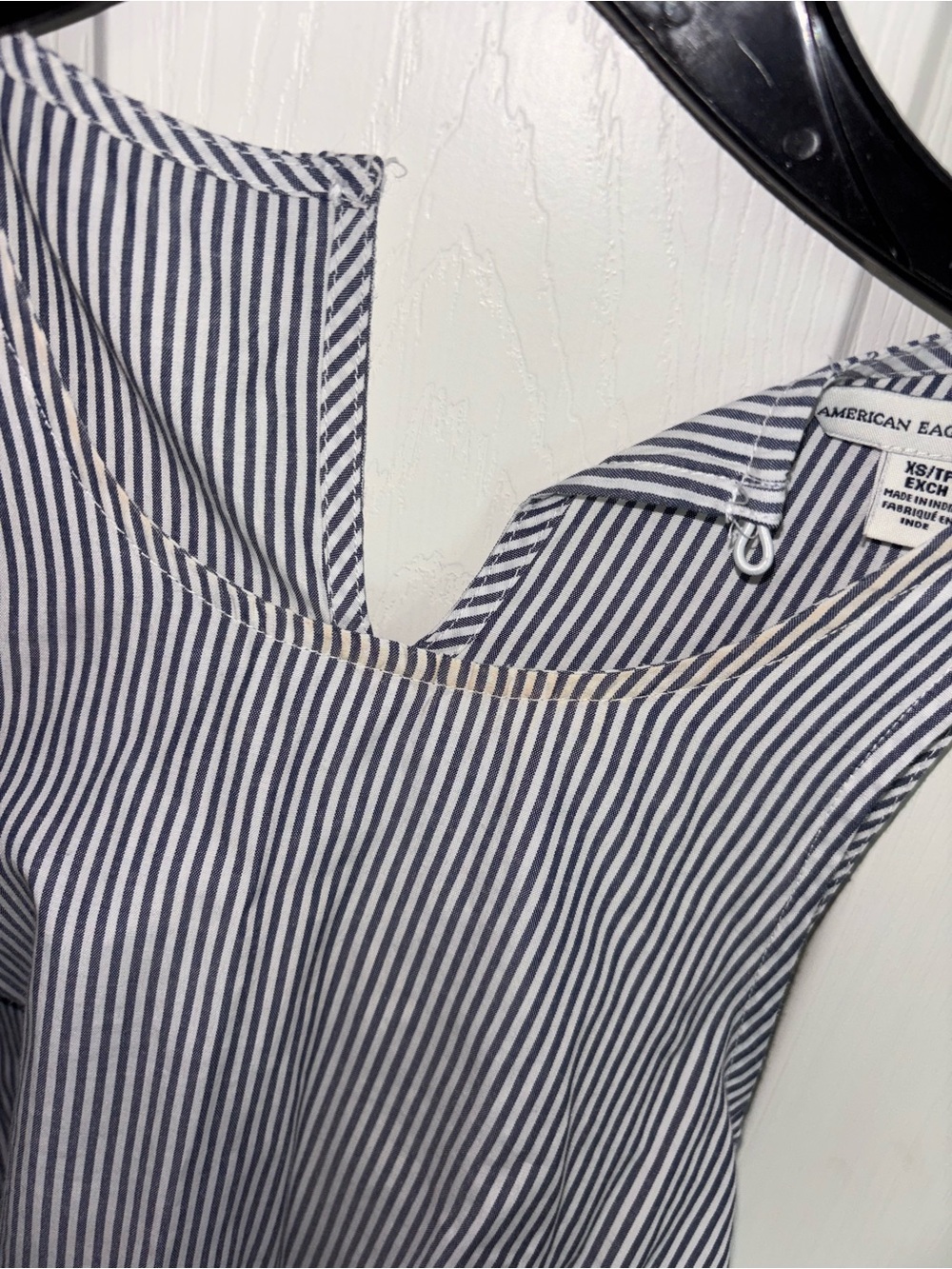 American Eagle Outfitters Striped Sleeveless Top - Blue & White - Picture 4 of 4